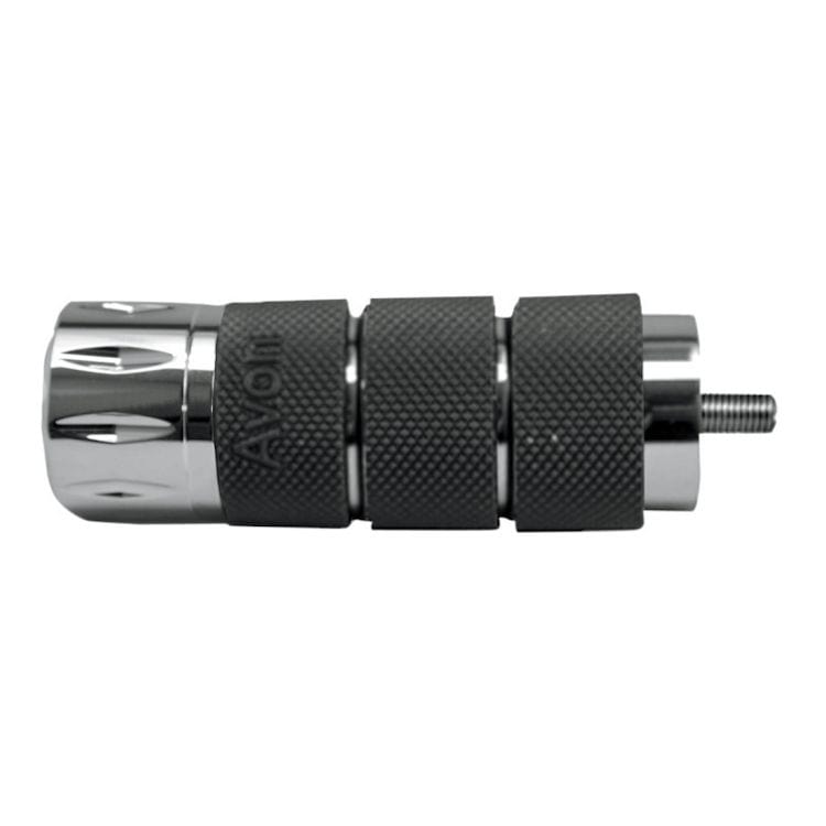 Air Cushion Chrome Rival Shifter or Brake Peg By Avon SP-AIR-90-CH-RI Shift / Brake Peg