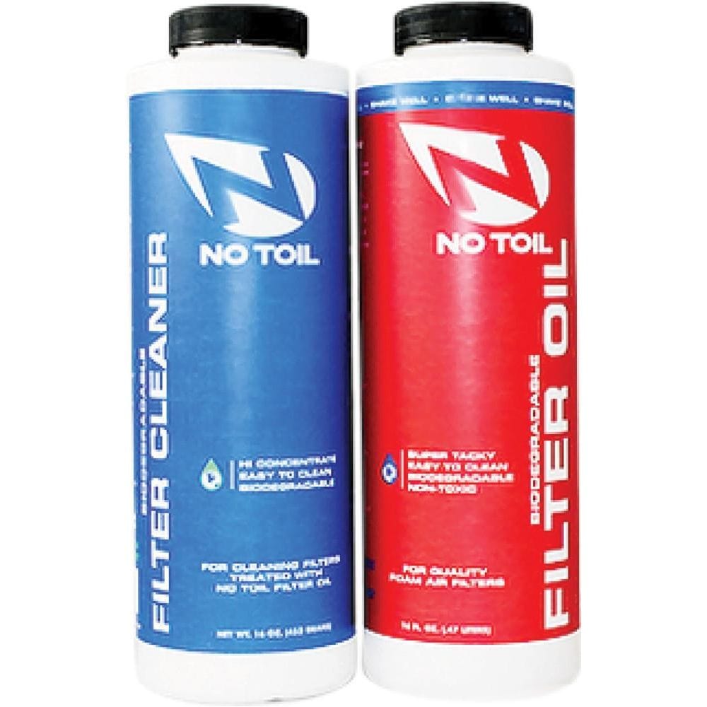 Air Filter Maintenance 2/Pack by No Toil NT204 Air Filter Cleaner 90-0004 Western Powersports