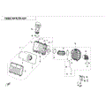 Air Filter Stabilizer Chamber Bracket by CF Moto