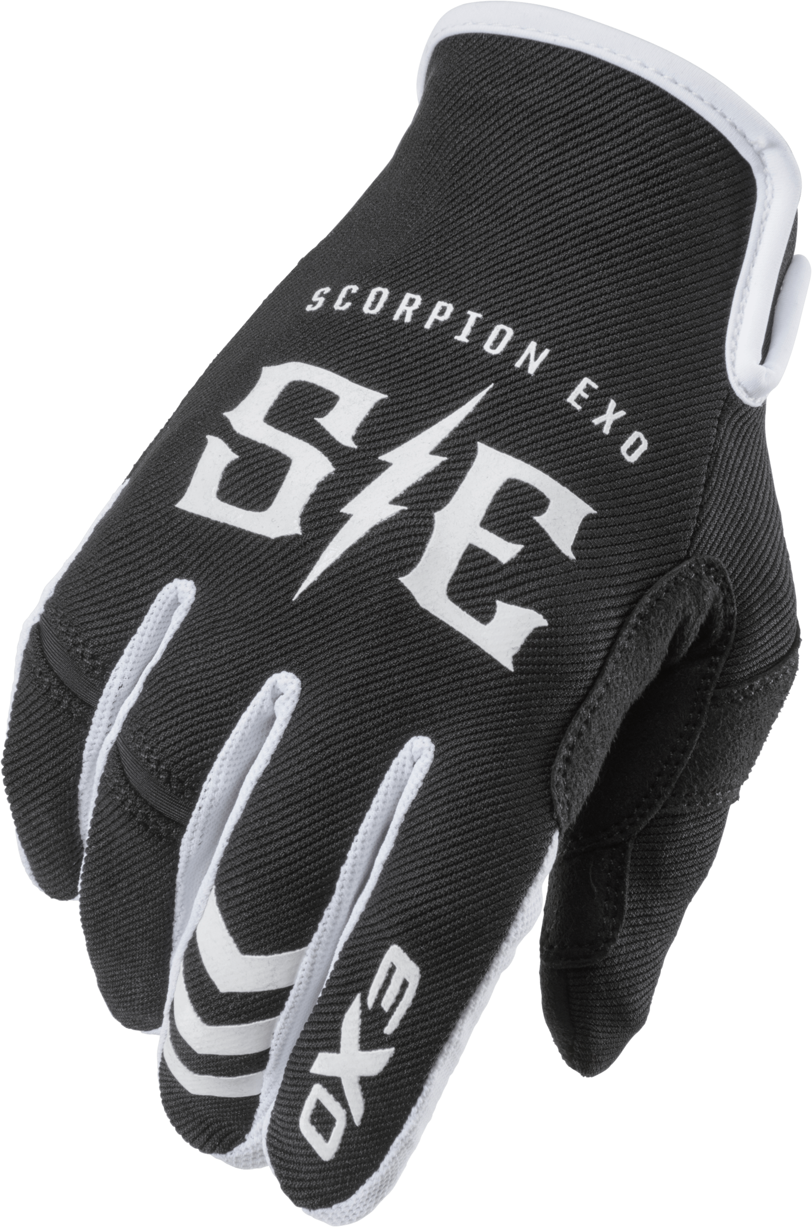 Western Powersports Gloves Black/White / 2X-Large Air-Stretch Charge Gloves by Scorpion Exo G44-037