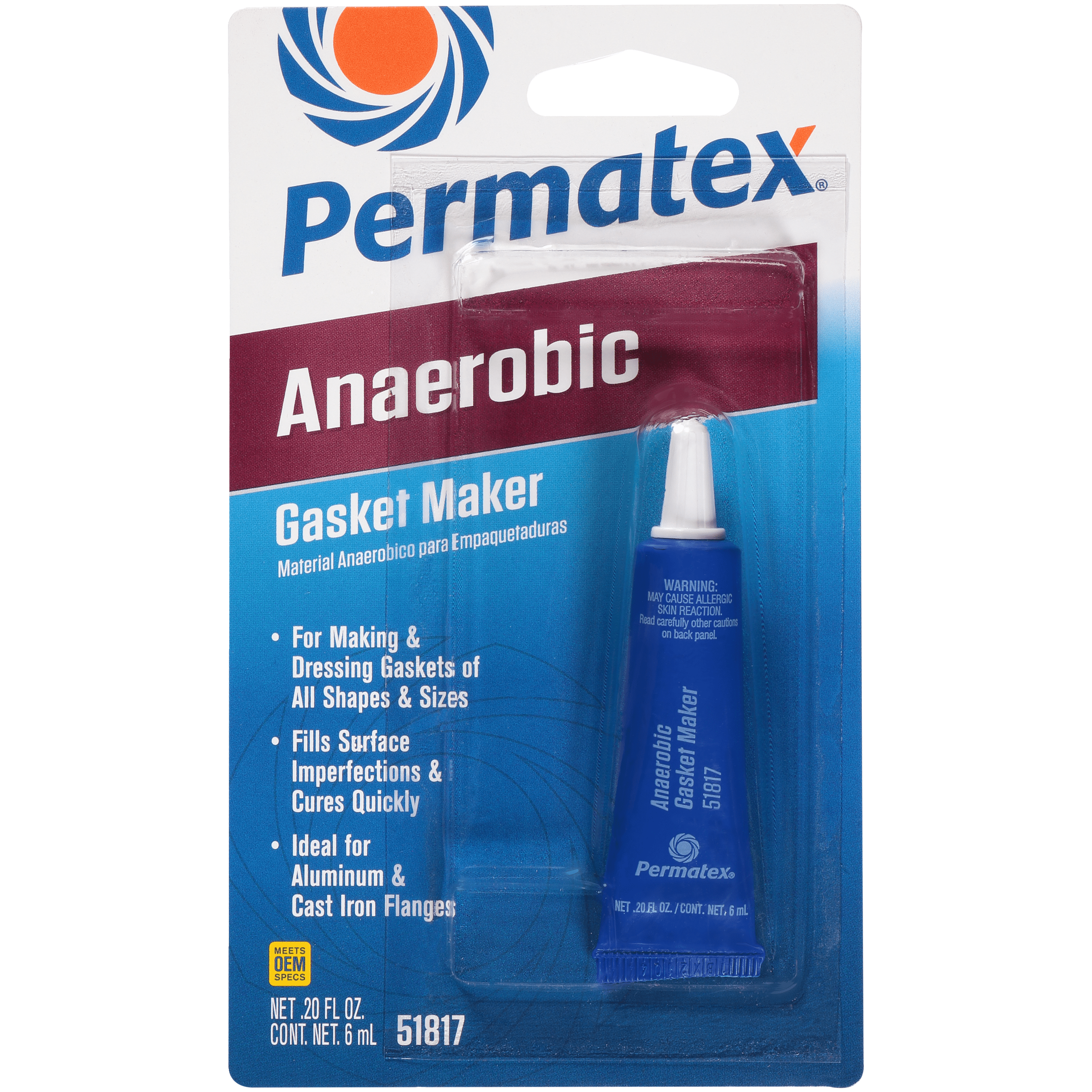 Anaerobic Gasket Maker 50Ml by Permatex 51813 Gasket Maker