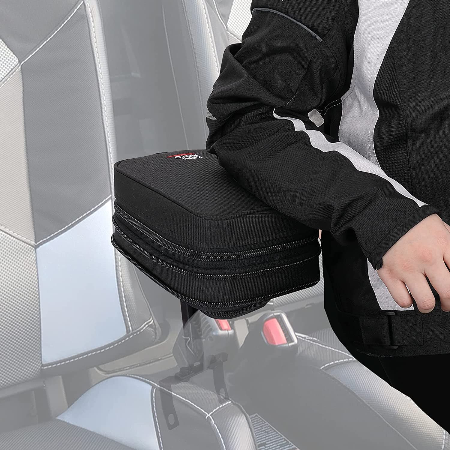 Armrest Bag for Polaris RZR XP 1000/Turbo by Kemimoto FTVDB017 Door Bag