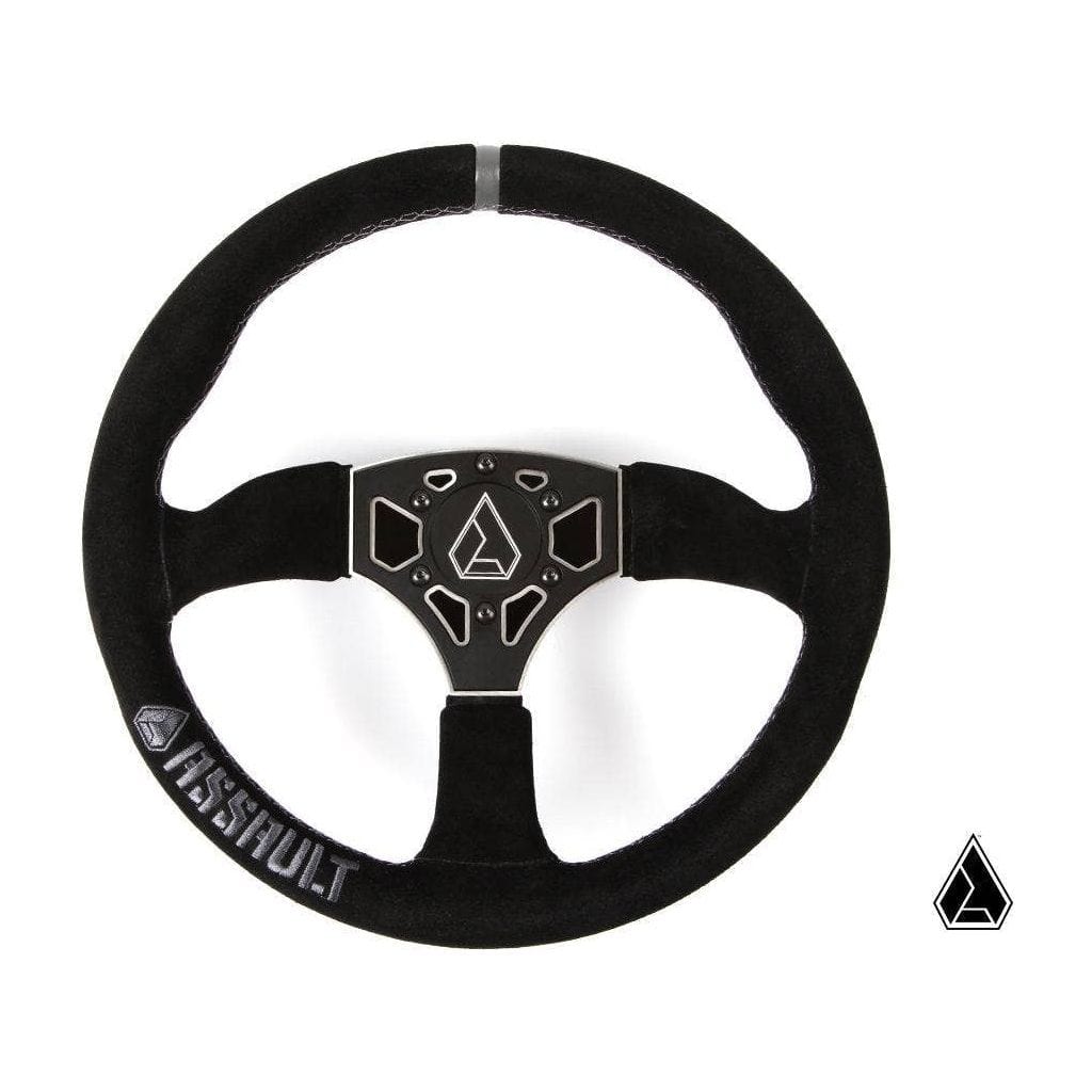 Assault Industries 350R Suede UTV Steering Wheel by SuperATV Steering Wheel