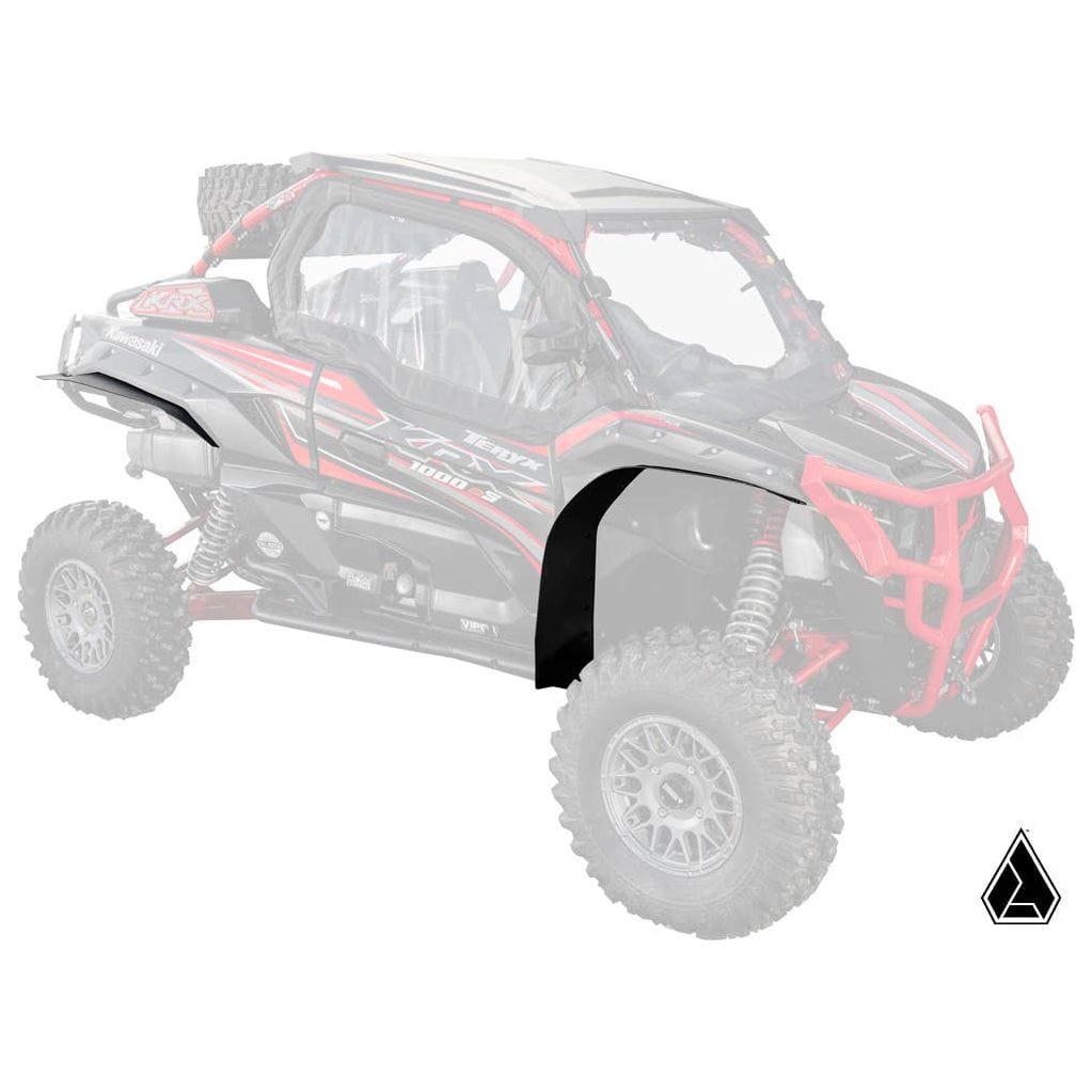 Assault Industries Kawasaki Teryx KRX 1000 Low Profile Fender Flares by SuperATV FF-K-KRX-002 Fender Flare