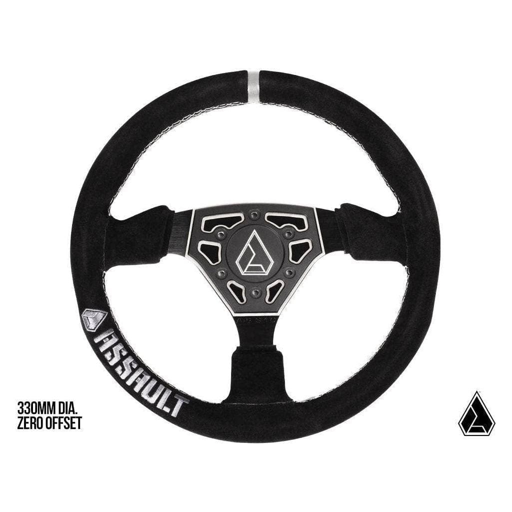 Assault Industries Universal Navigator Suede UTV Steering Wheel by SuperATV Steering Wheel