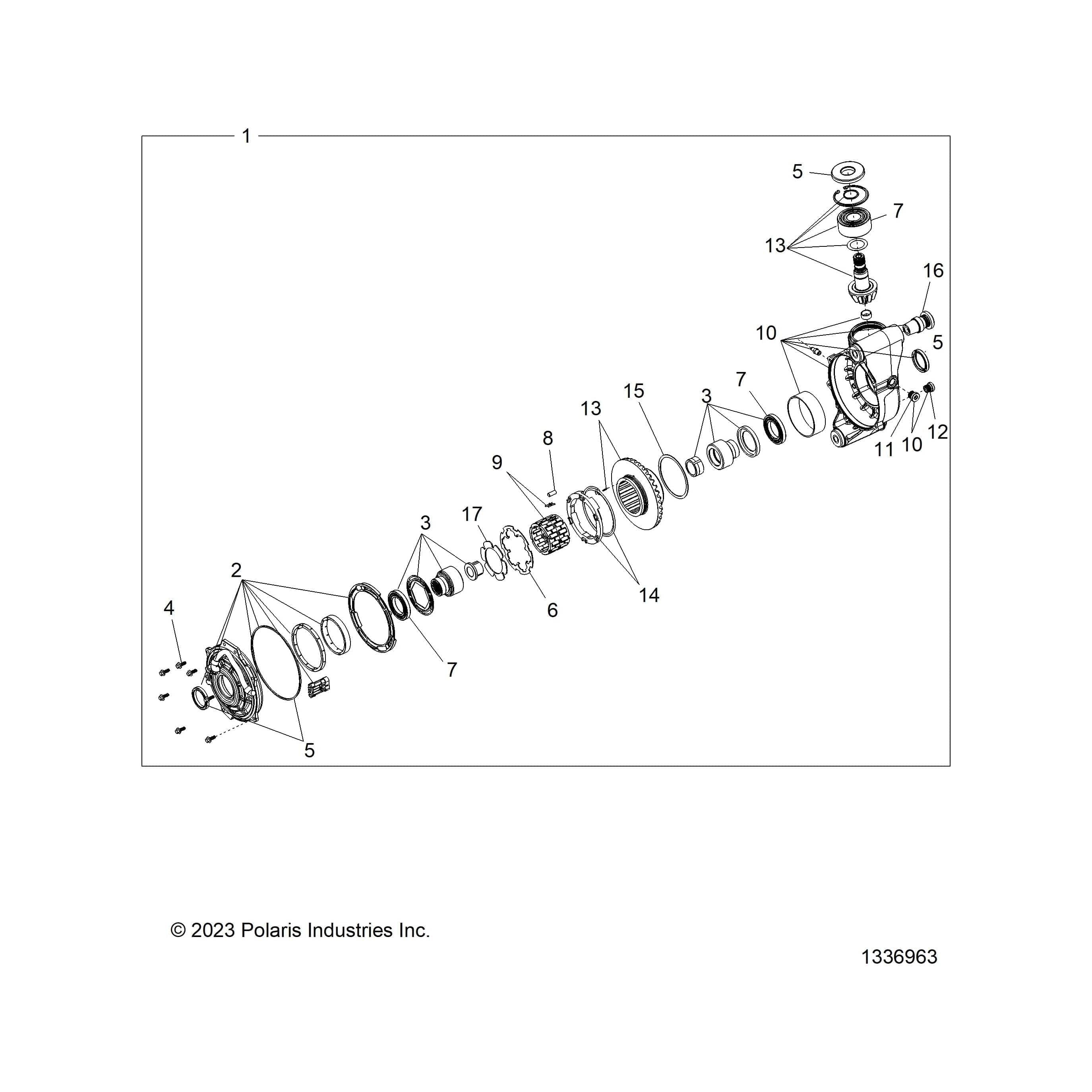 Assembly-Cover,Hub,Adc by Polaris 3236728 Offroad_OEM Hardware