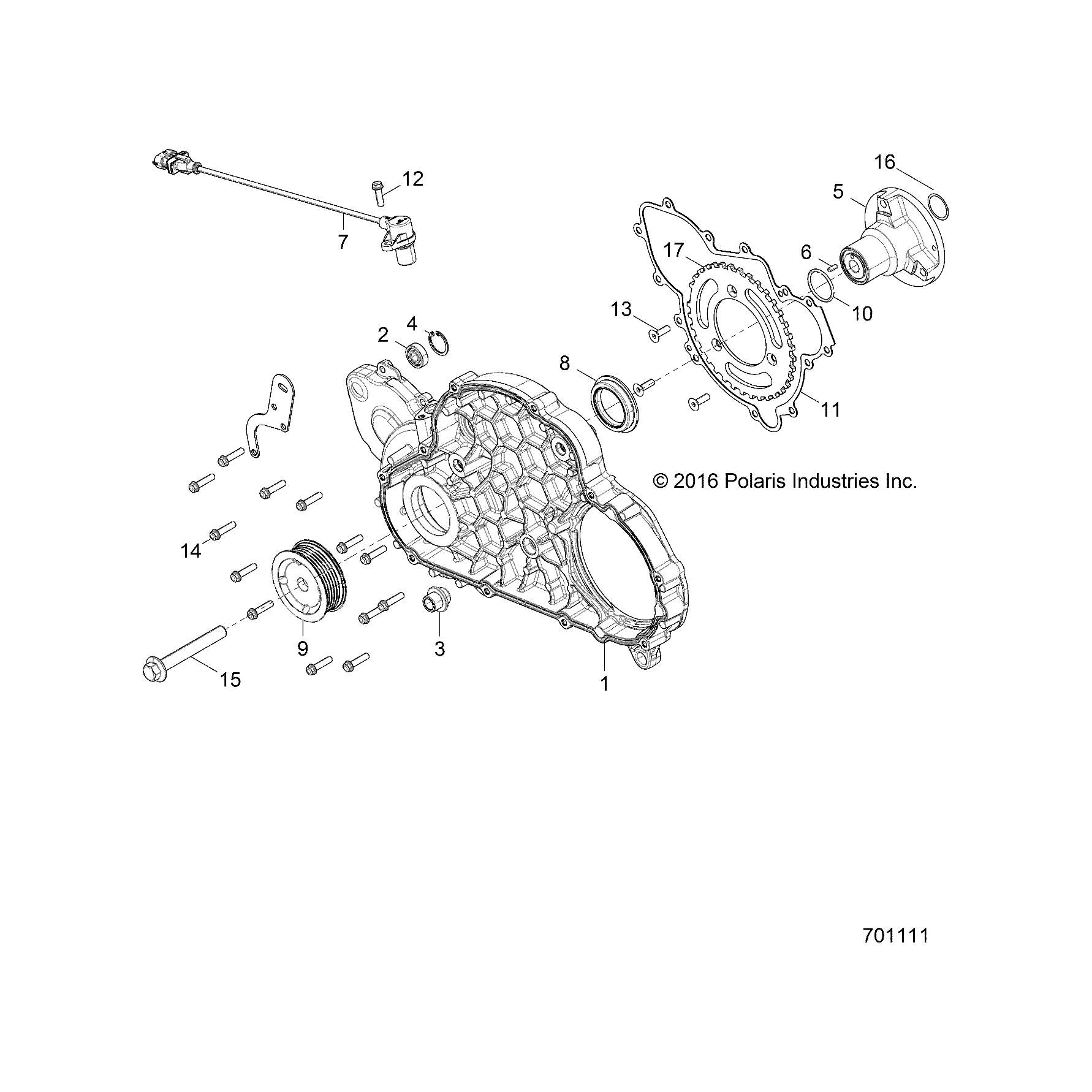Assembly,Cover-Hvac Mount by Polaris 3023041 Offroad_OEM Hardware