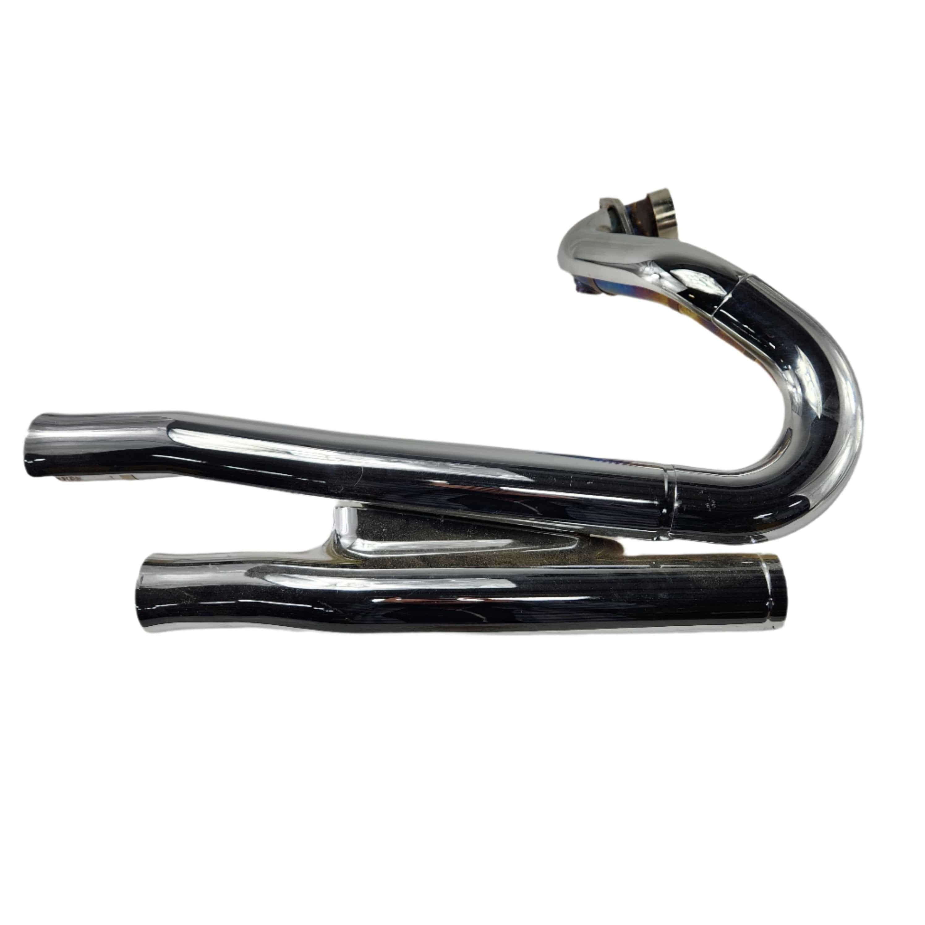Assembly, Exhaust Head Pipe, Rear, w/ Chrome Shield by Polaris 1262012-156-USED Exhaust Headpipe
