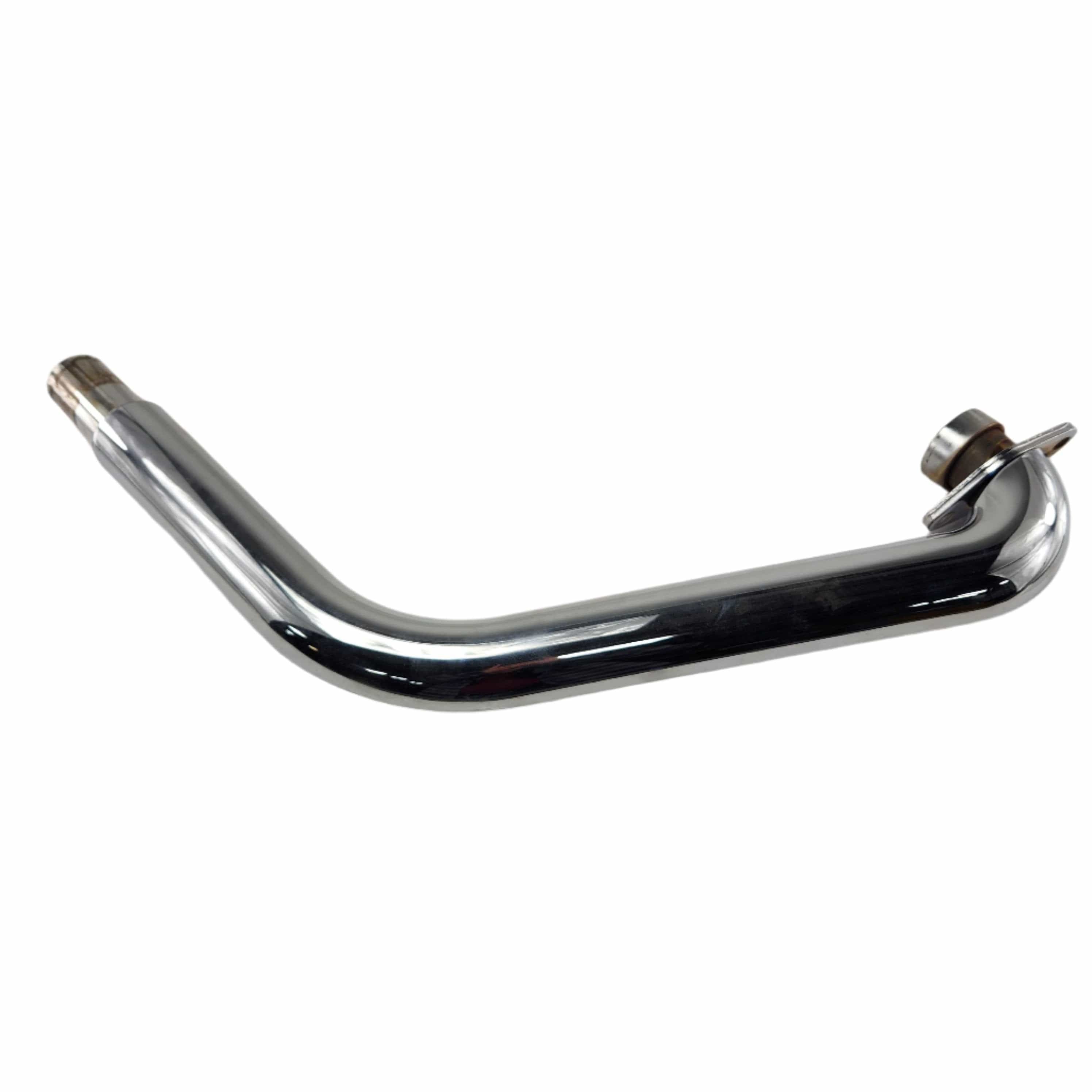 Assembly, Exhaust Headpipe, Front, w/ Chrome Shield (USED) by Polaris 1262104-156-USED Exhaust Headpipe