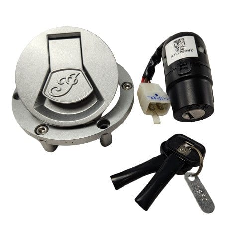 Assembly Ign./Fuel/Strg. Lock Silver by Polaris 4015158-385 Lock Kit