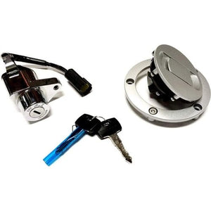 Assembly, Ignition/Fuel Cap, Silver by Polaris 4011080-385 Lock Kit