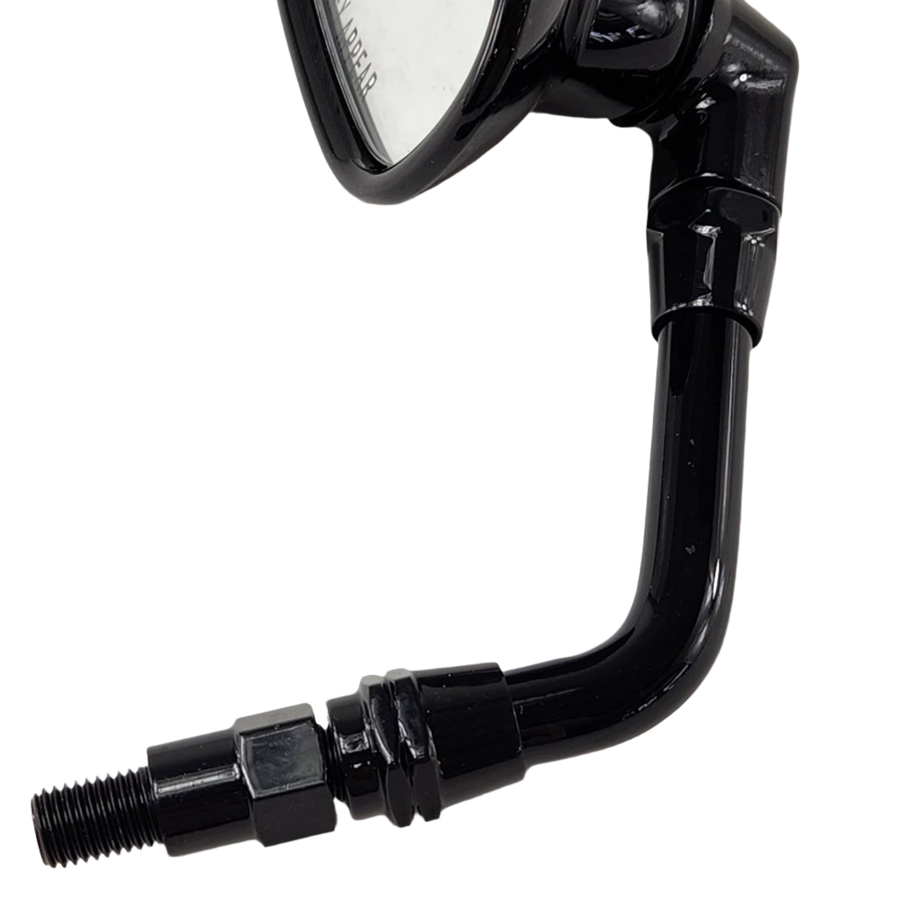 Assembly, Mirror, Lh, Black [Incl. Jam Nut][Int'L] by Polaris 2877740-266 Perch Mount Mirrors