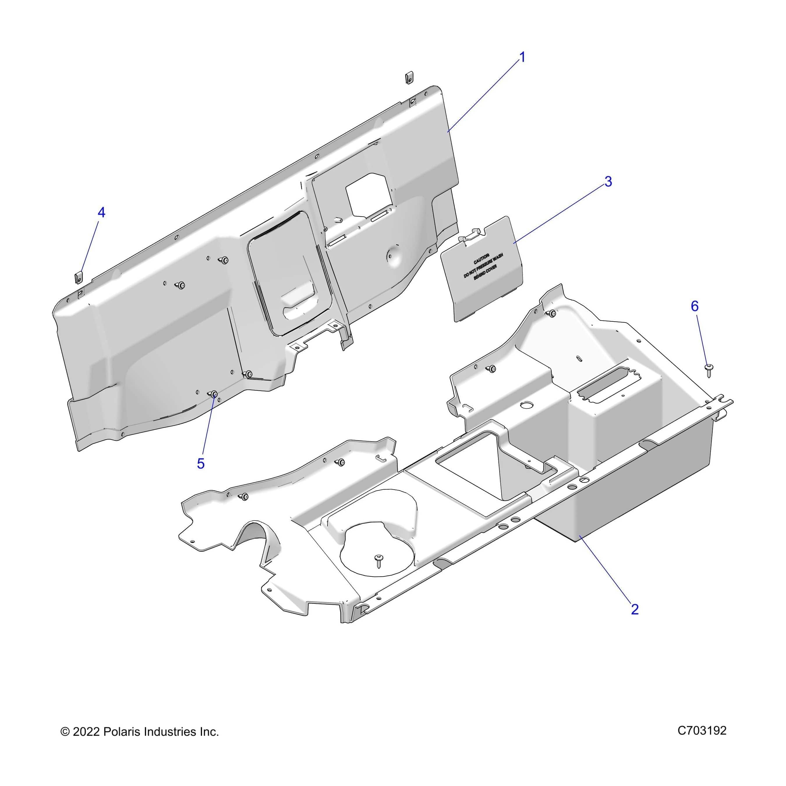 Assembly-Panel-Rear Closeoff,Upper by Polaris 2636749 Offroad_OEM Hardware