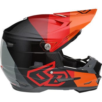 directional motorcycle helmet 6D Youth ATR-2Y Range MX Offroad Helmet Red / XL