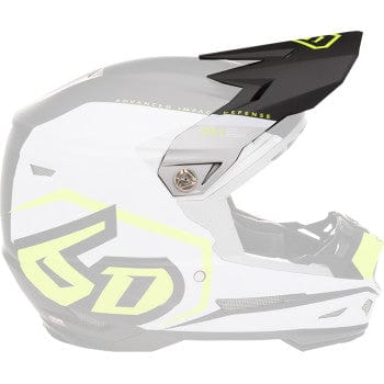 ATR-2 Visor - Delta - Neon Yellow by 6D Helmets 72-6122 Helmet Visor