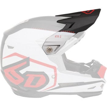 ATR-2 Visor - Delta - Red by 6D Helmets 72-6121 Helmet Visor