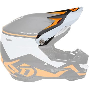 ATR-2 Visor - Drive - Neon Orange by 6D Helmets 72-6098 Helmet Visor