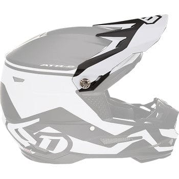 ATR-2 Visor - Drive - White by 6D Helmets 72-6095 Helmet Visor