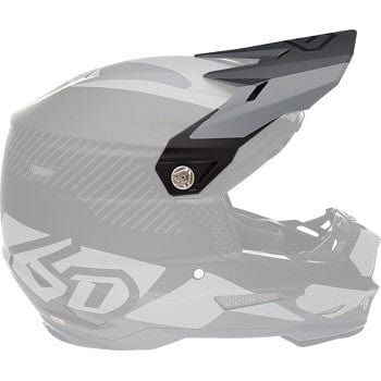 ATR-2 Visor - Fusion - Black by 6D Helmets 72-6104 Helmet Visor