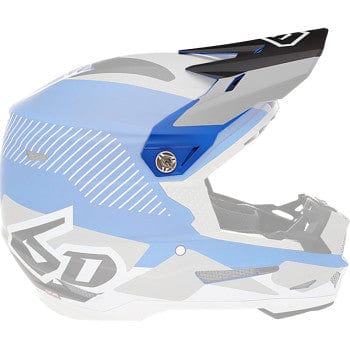 ATR-2 Visor - Fusion - Blue by 6D Helmets 72-6105 Helmet Visor
