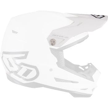 ATR-2 Visor - White by 6D Helmets 72-6054 Helmet Visor
