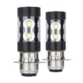 ATV 100W LED Head Lamp Bulb For Honda / Yamaha 2pcs by Kemimoto