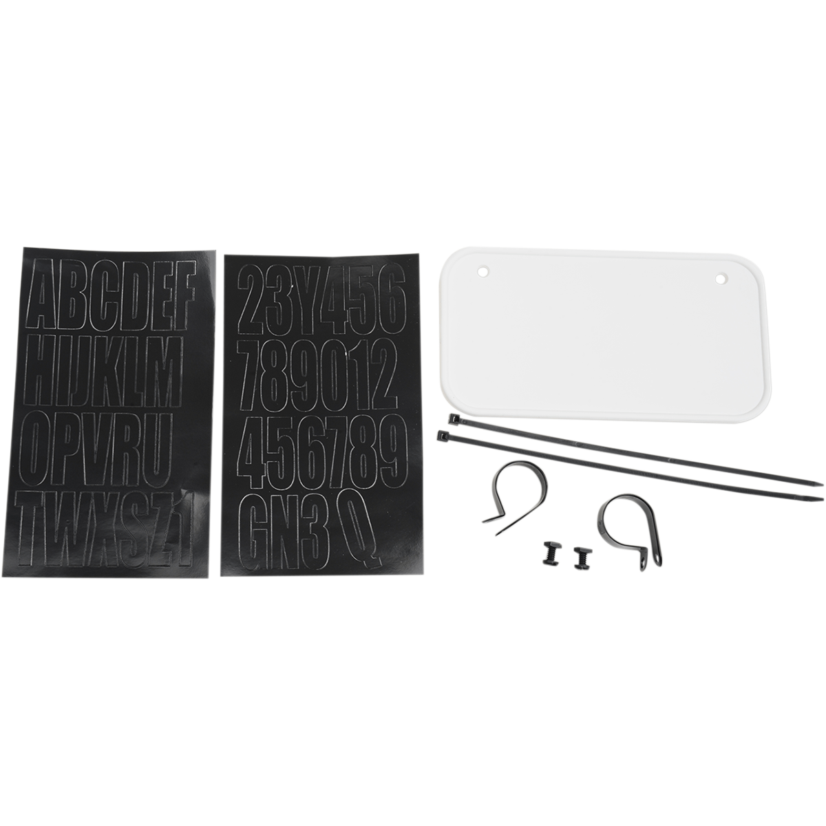 Atv License Kit By Hardline 2340W Offroad_License Plate Frame