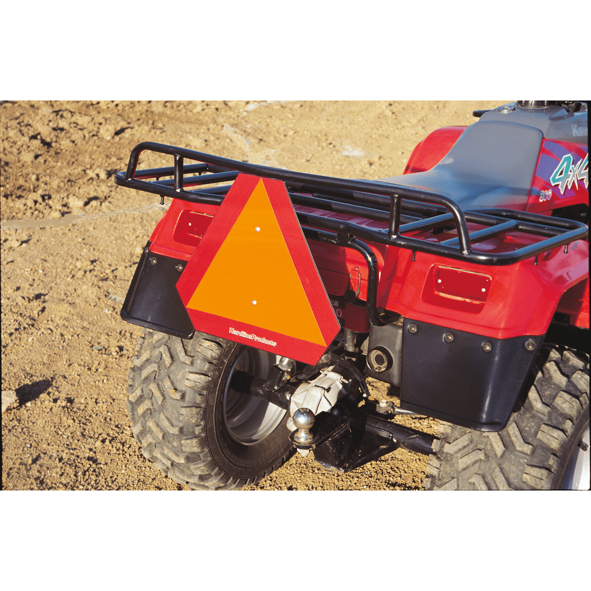 Atv Slow-Moving Vehicle Emblem By Hardline 2350 Slow Moving Sign