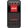 Auxiliary Rocker Switch Red by Moose
