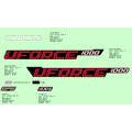 DECAL KIT NEBULA BLACK - 2023 CFMOTO UFORCE 1000