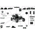 DECALS - X MR - 2020 CAN AM MAVERICK TURBO RR X MR