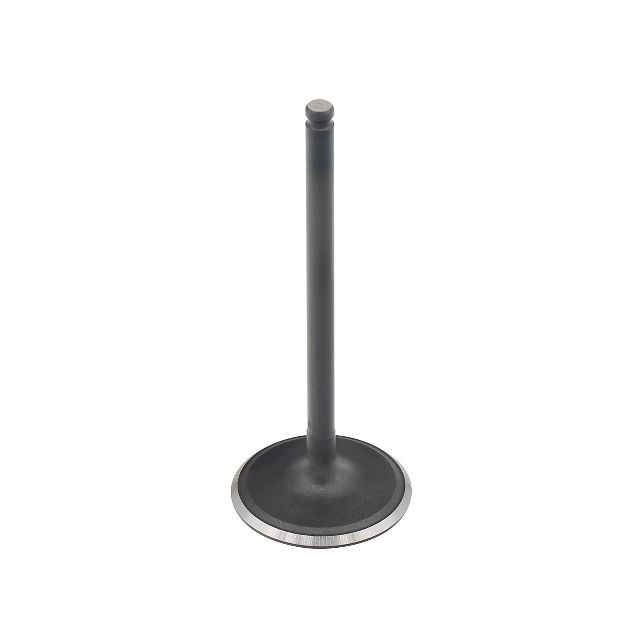 The Can-Am Maverick/Defender Intake Valve by Bronco stands upright on a white background, highlighting its flat circular base and long, slender stem engineered to boost your UTV’s engine performance.