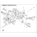 LEFT CRANKCASE COVER ASSY. - 2022 CFMOTO ZFORCE 950 Sport