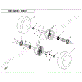 FRONT WHEEL - 2021 CFMOTO UFORCE 600