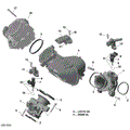 AIR INTAKE MANIFOLD AND THROTTLE BODY - HD8 - 2016 CAN AM DEFENDER