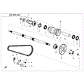 REAR AXLE - 2024 CFMOTO CFORCE 110