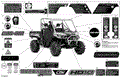 BODY - DECALS - 2022 CAN AM DEFENDER HD10 X MR