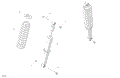 SUSPENSION - REAR SHOCKS - 2026 CAN AM OUTLANDER 850 4X4 XT - FIERY RED METALLIC
