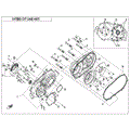 CVT CASE ASSY. - 2022 CFMOTO ZFORCE 500