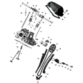 ROTAX - CYLINDER HEAD REAR - 2022 CAN AM MAVERICK SPORT MAX 1000R DPS