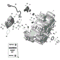 GEAR BOX AND COMPONENTS 420686563 - 2020 CAN AM COMMANDER MAX 1000R EFI