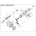 TRANSMISSION SYSTEM (2) - 2022 CFMOTO ZFORCE 950 Sport