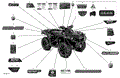 BODY - DECALS - 2022 CAN AM OUTLANDER 570 EFI XT - (2)