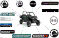 BODY - DECALS - 2023 CAN AM COMMANDER 1000R EFI DPS