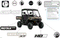 BODY - DECALS - 2025 CAN AM DEFENDER HD9 XT - WILDLAND CAMO - 62" WIDTH