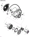 MAGNETO AND ELECTRIC STARTER _04R1507 - 2015 CAN AM OUTLANDER EFI X MR