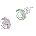 DRIVE - FRONT WHEELS - 2024 CAN AM MAVERICK SPORT 1000R X RC - HYBRID WHITE PEARL - 64" WIDTH CALI