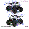 BODY: DECALS GRAPHICS - 2023 POLARIS OUTLAW 70 LE