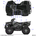 BODY: DECALS - 2020 POLARIS SPORTSMAN 570 EPS UTILITY