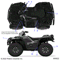 BODY: DECALS GENERAL - 2023 POLARIS SPORTSMAN XP 1000 48" LE RIDE COMMAND